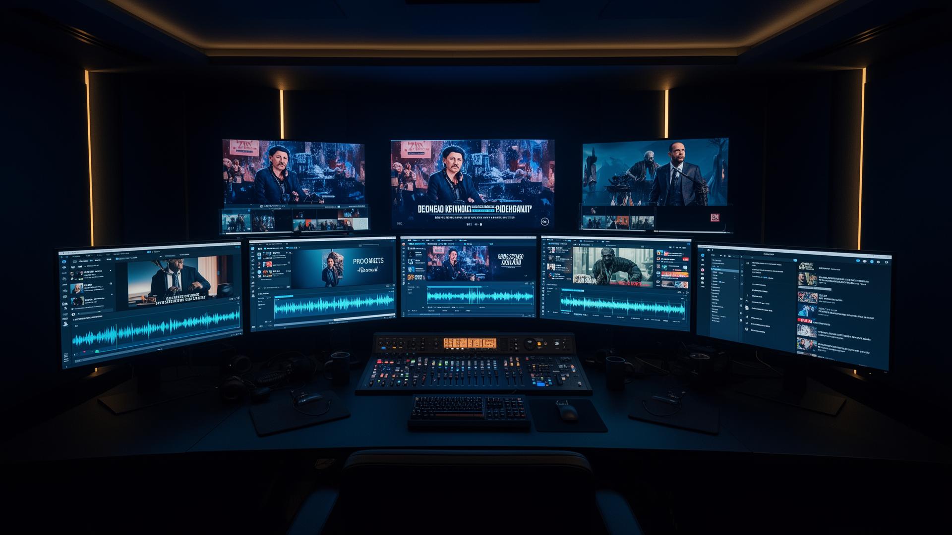 Premium medieproduktionsstudio